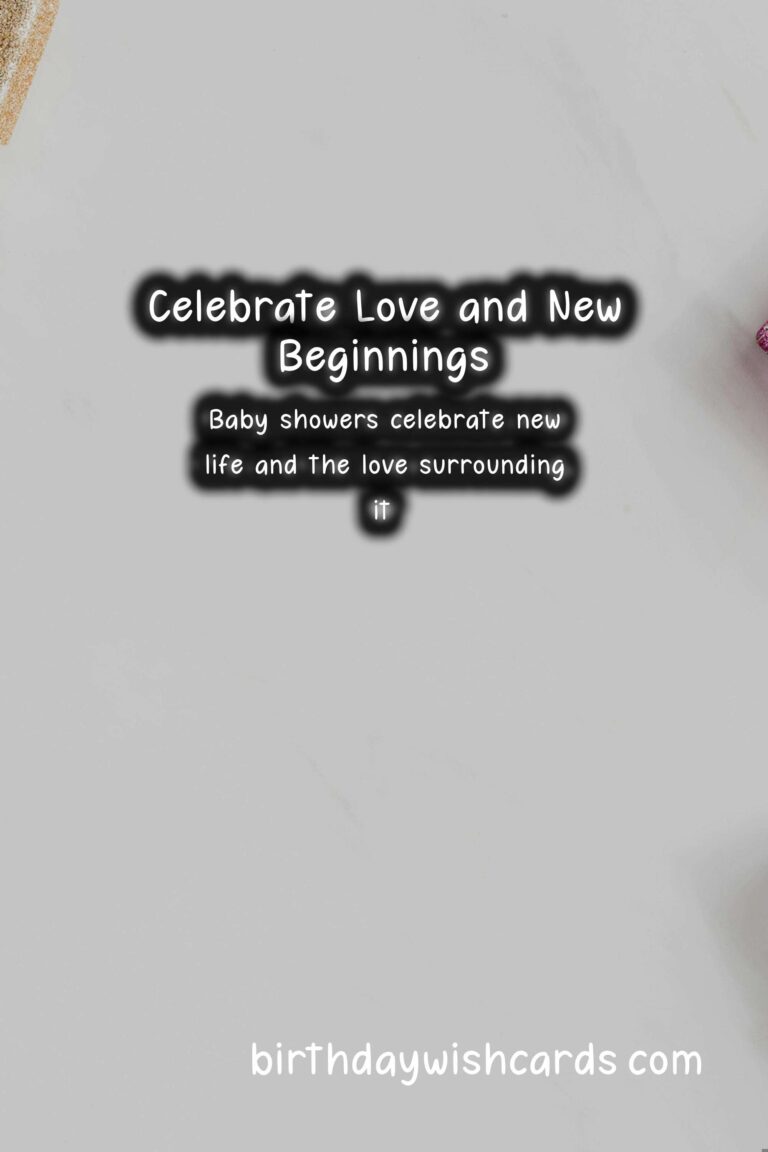 Top Anniversary Wishes for Baby Shower Couples