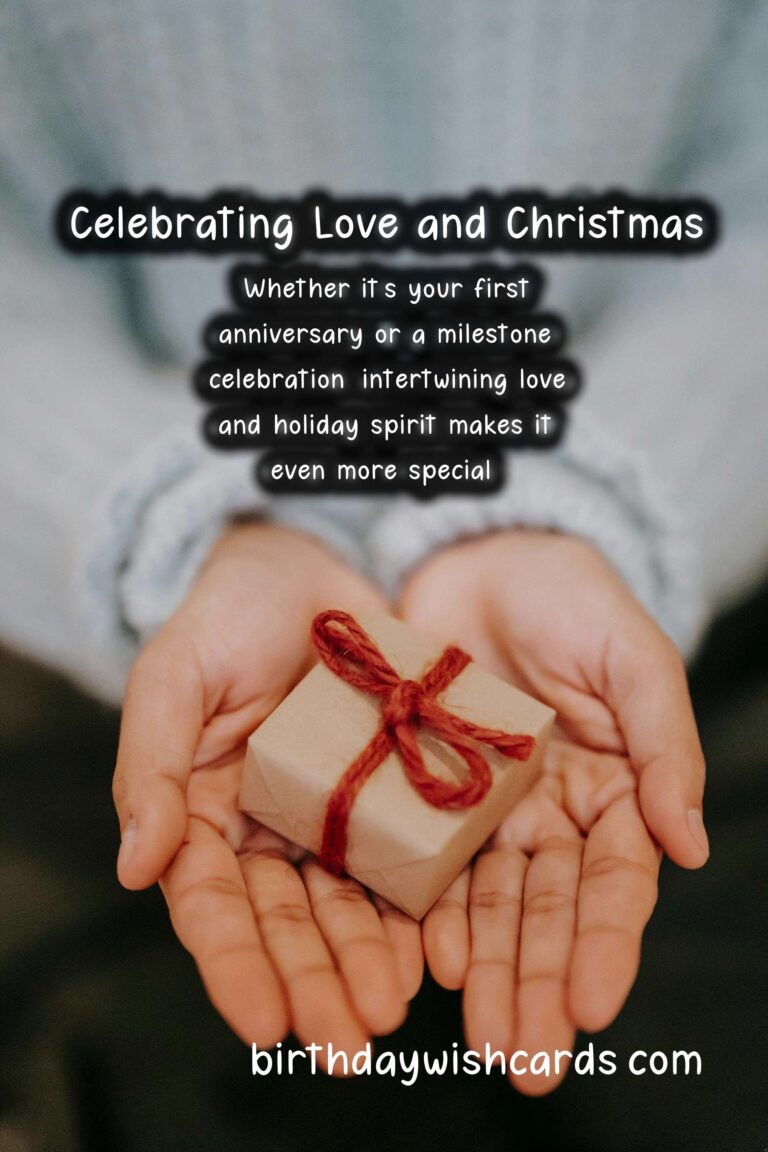 Top Anniversary Wishes for Christmas Couples