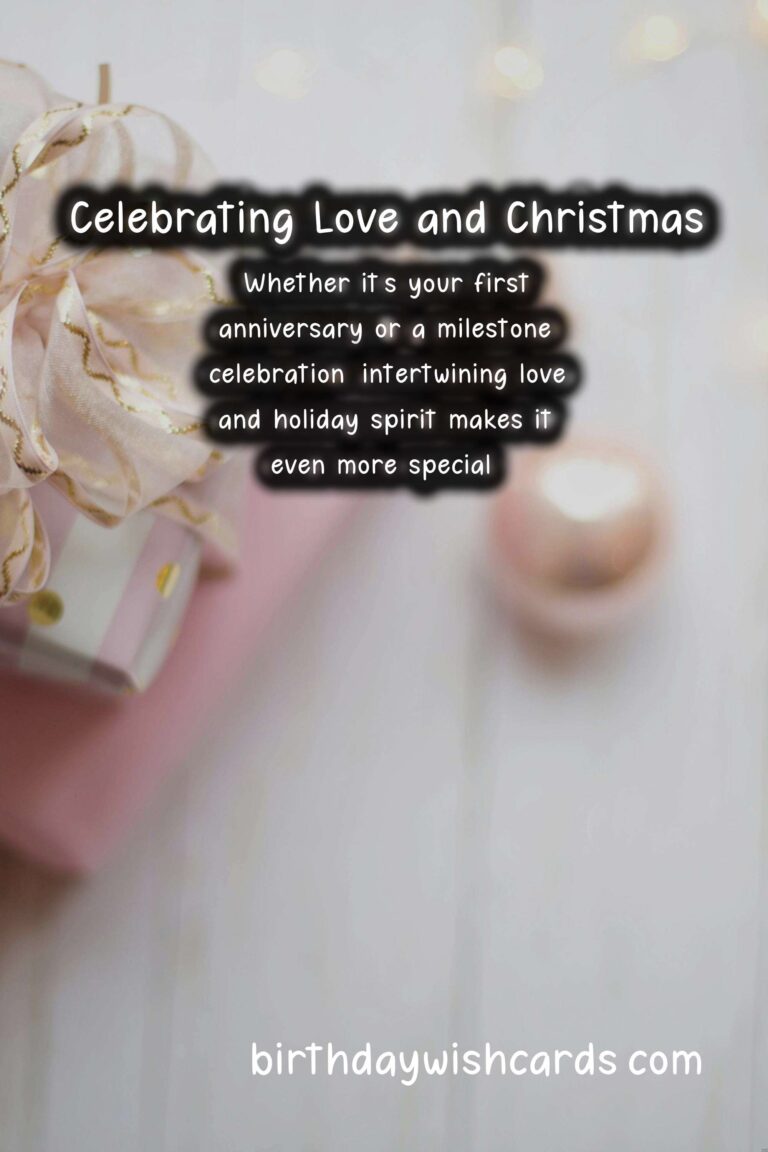 Top Anniversary Wishes for Christmas Couples