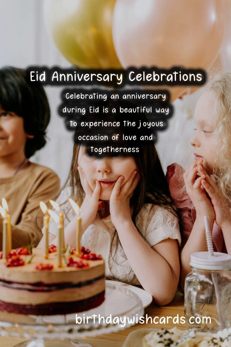 Top Anniversary Wishes for Eid Couples