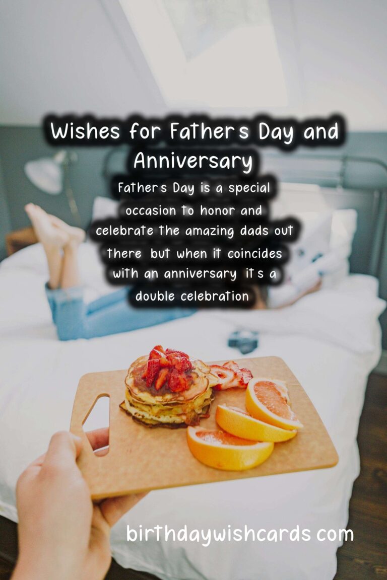 Top Anniversary Wishes for Father’s Day Couples