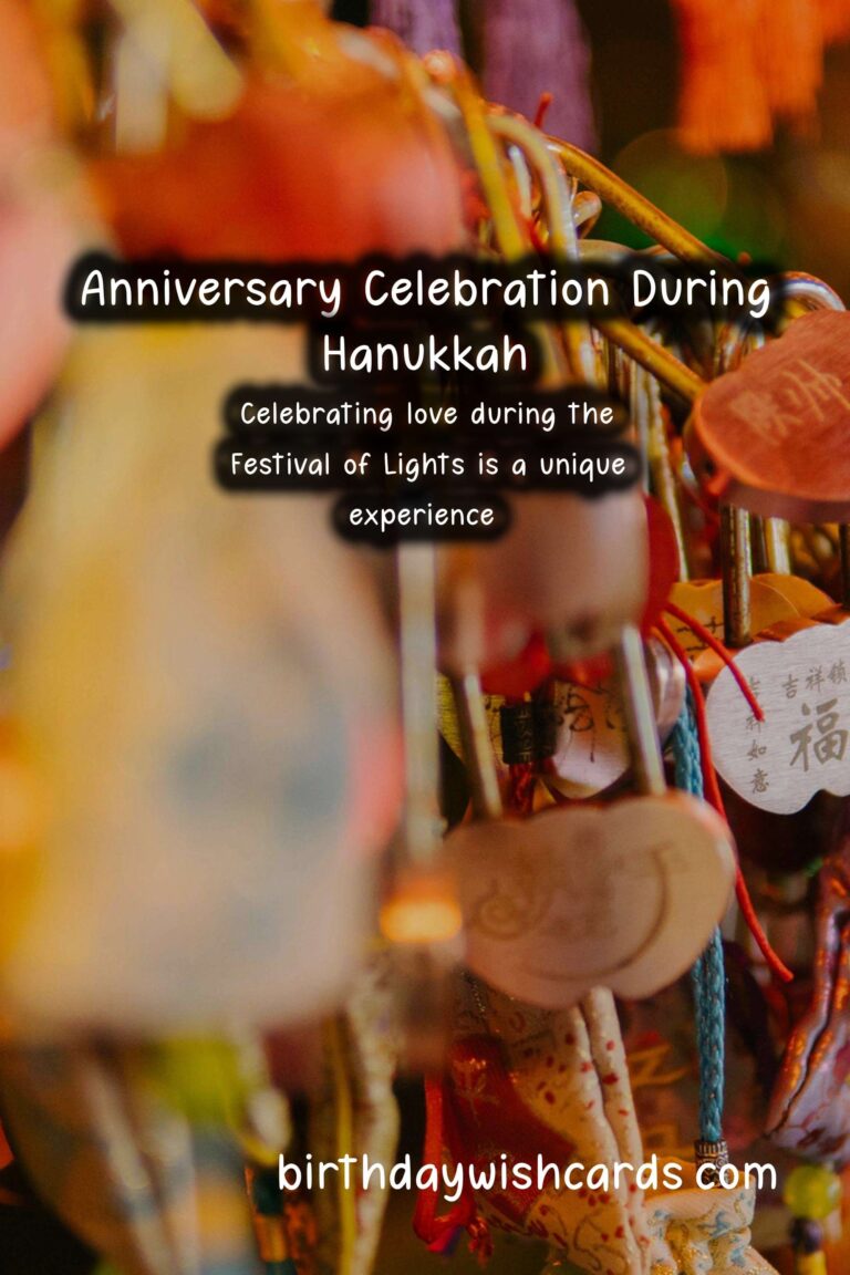 Top Anniversary Wishes for Hanukkah Couples