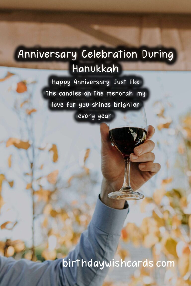 Top Anniversary Wishes for Hanukkah Couples