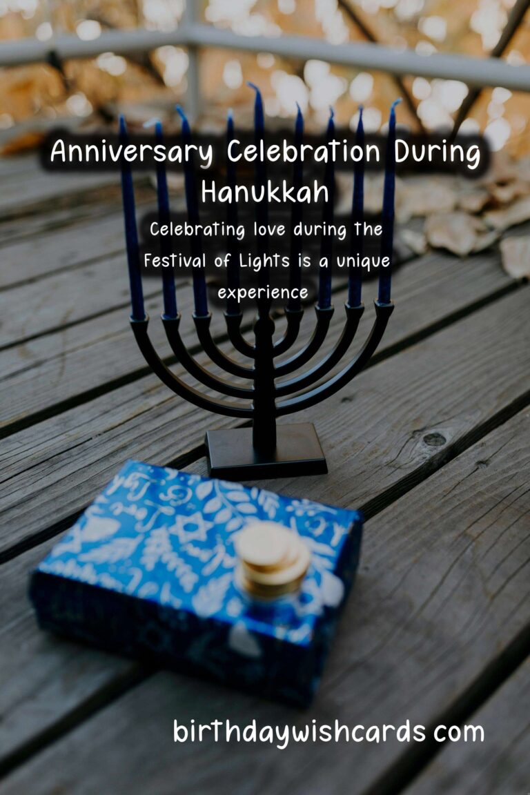 Top Anniversary Wishes for Hanukkah Couples