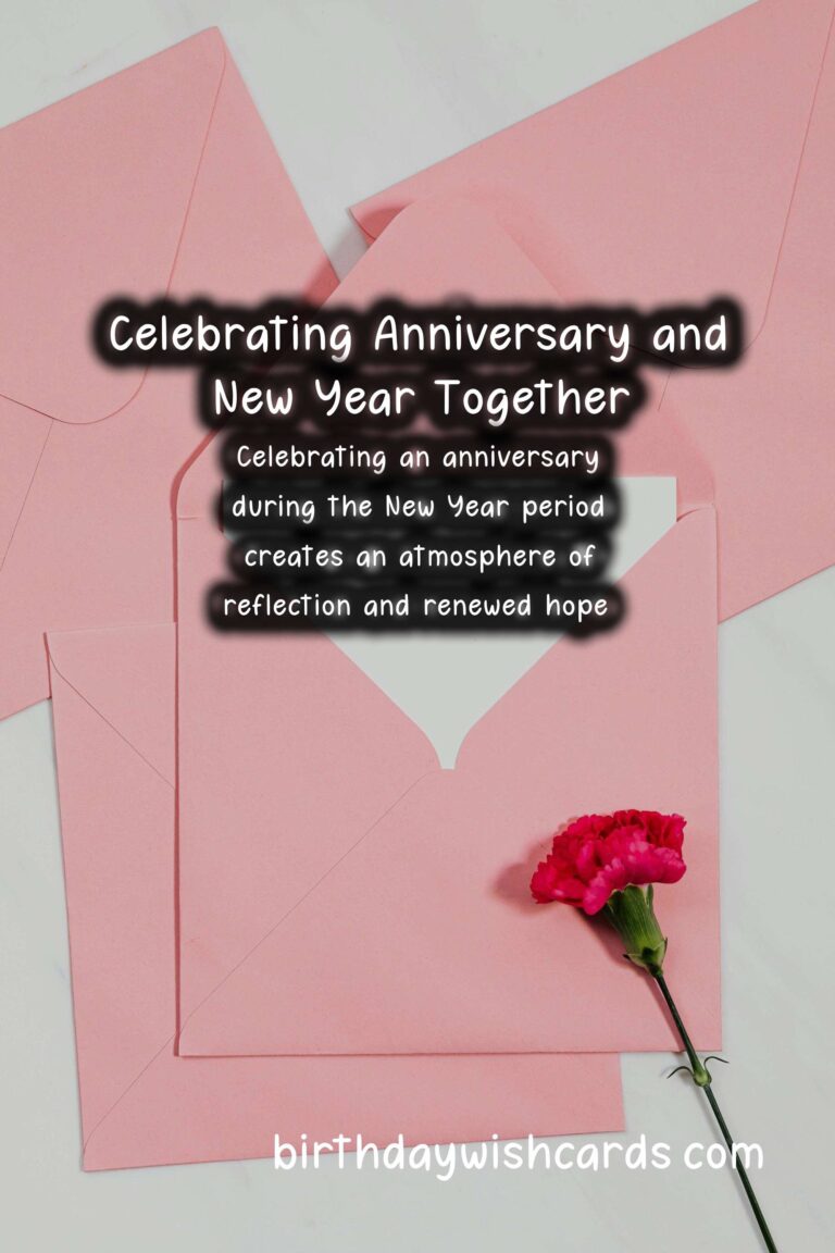 Top Anniversary Wishes for New Year Couples
