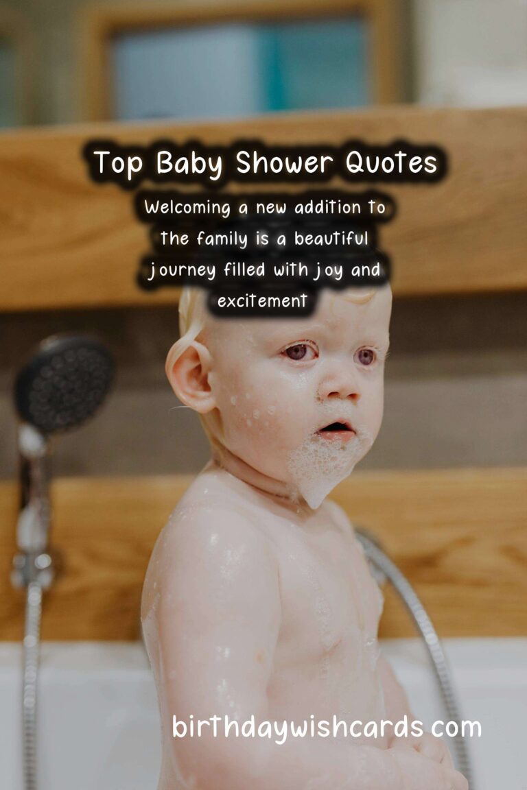 Top Baby Shower Quotes to Share with Loved Ones