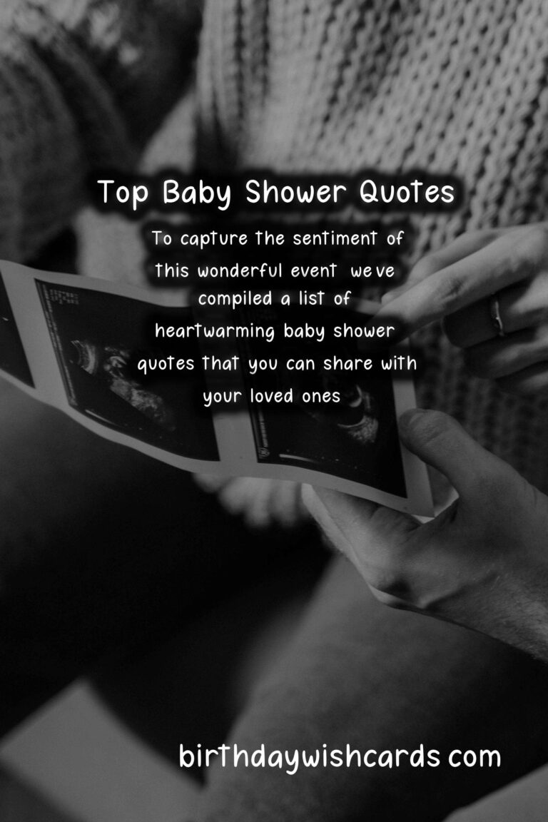 Top Baby Shower Quotes to Share with Loved Ones
