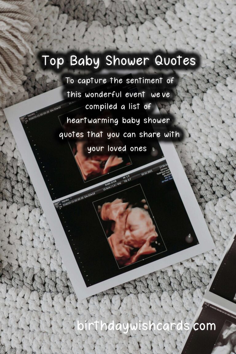 Top Baby Shower Quotes to Share with Loved Ones