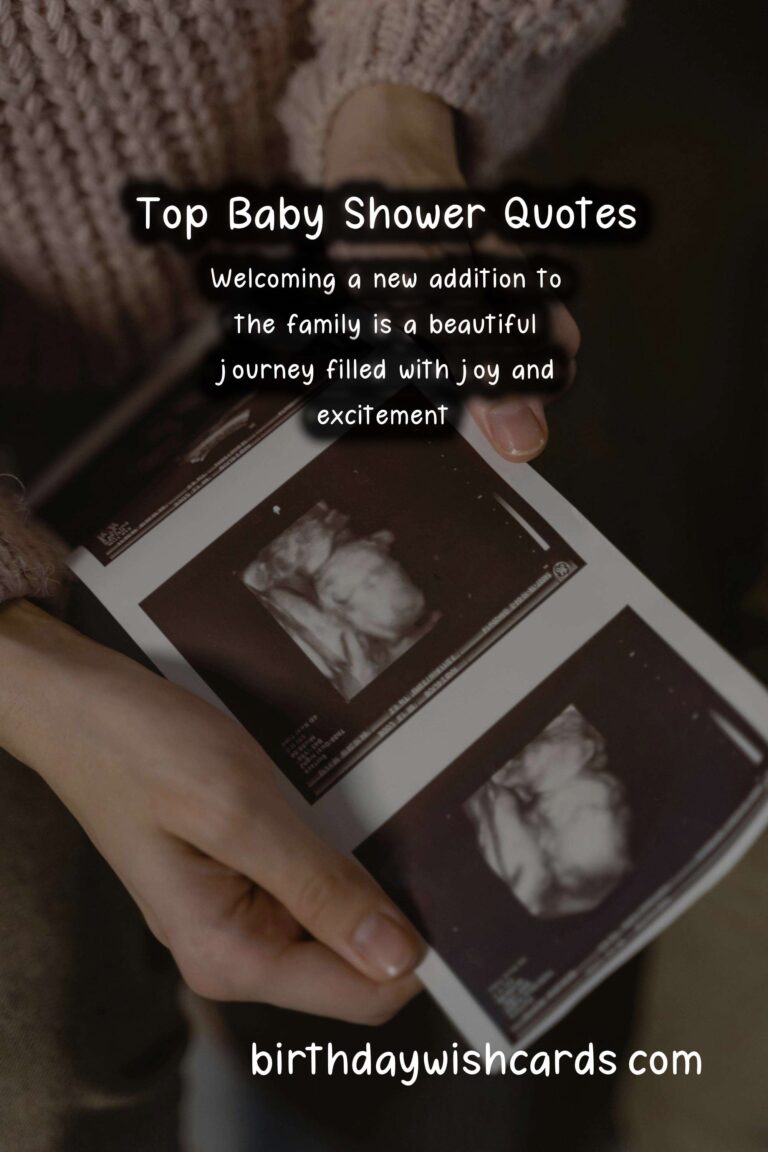 Top Baby Shower Quotes to Share with Loved Ones