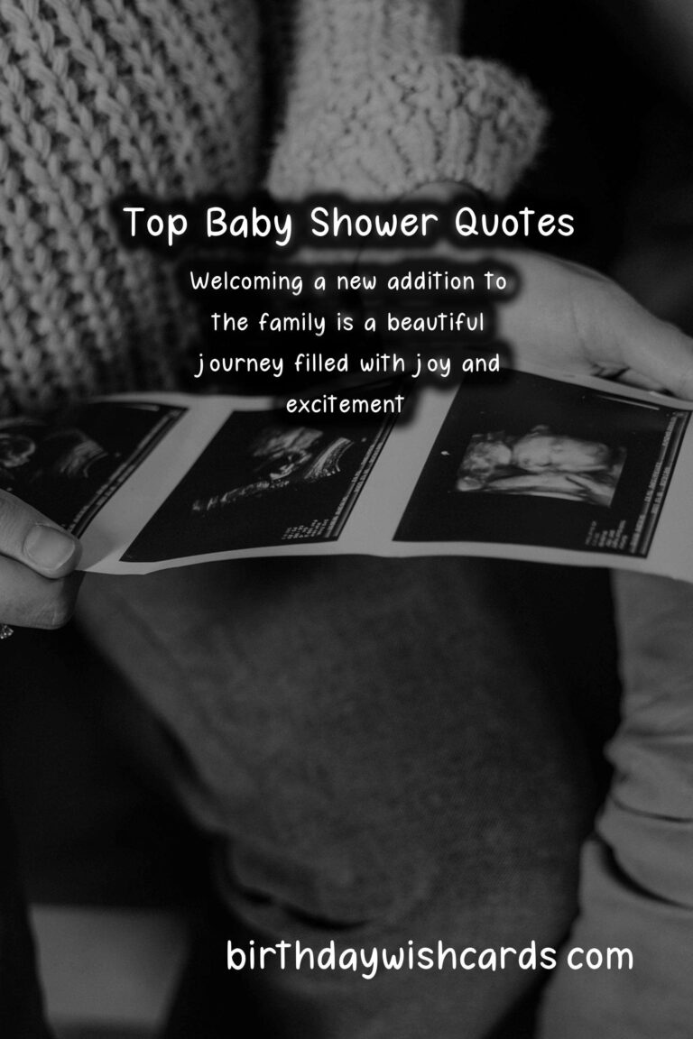 Top Baby Shower Quotes to Share with Loved Ones