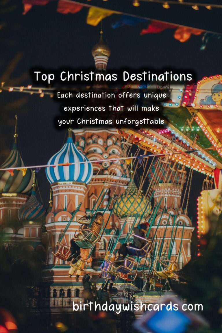 Top Destinations to Celebrate Christmas