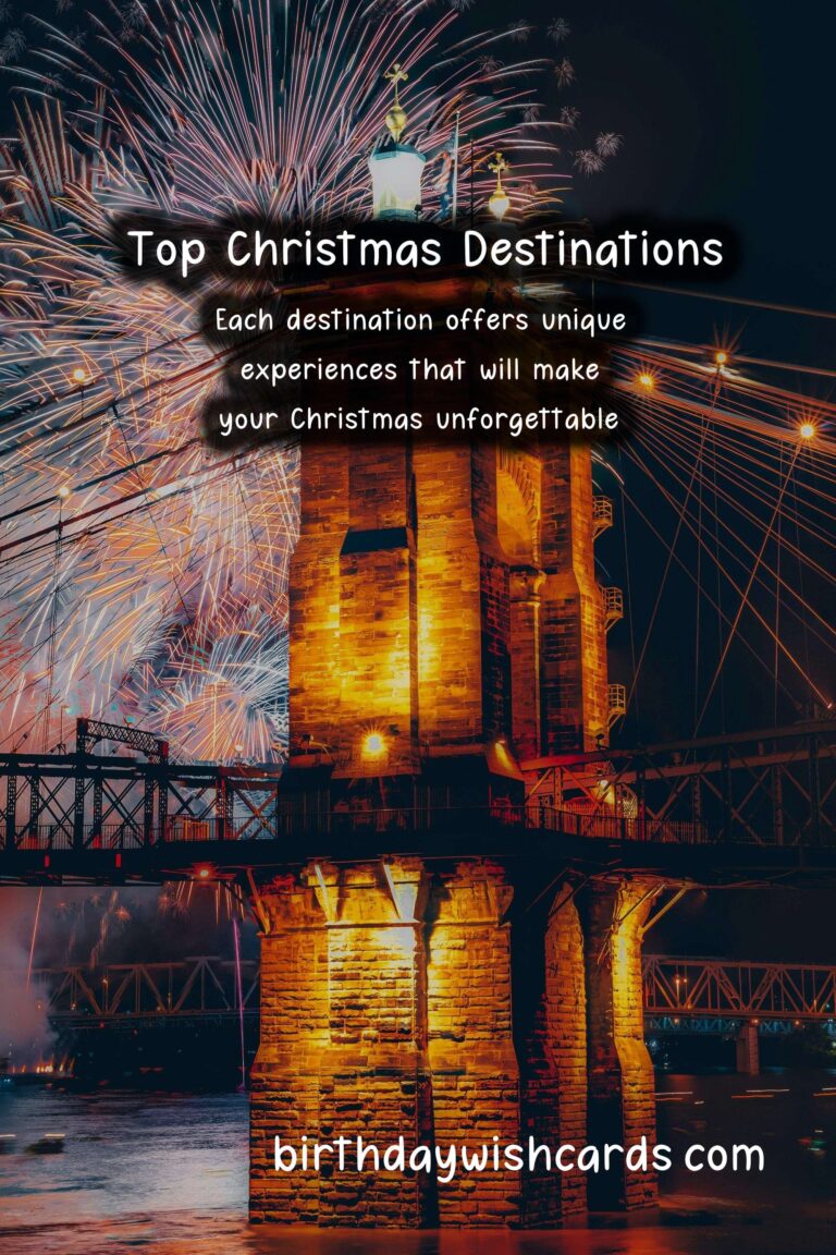 Top Destinations to Celebrate Christmas