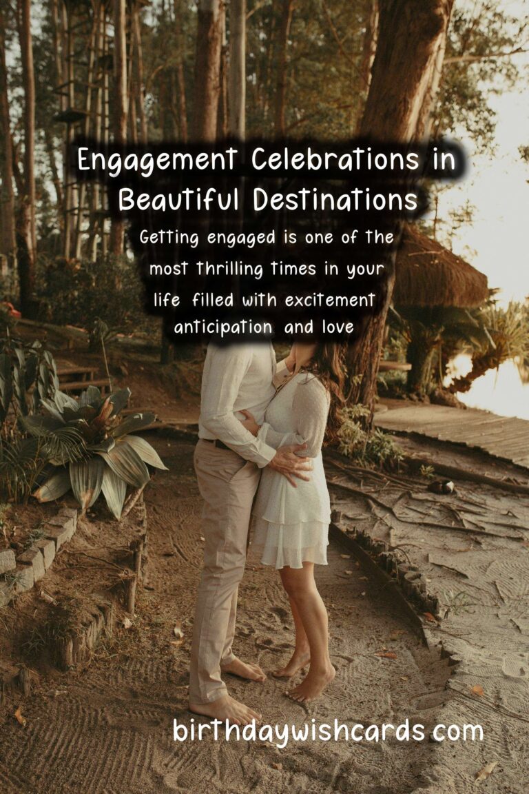 Top Destinations to Celebrate Engagement