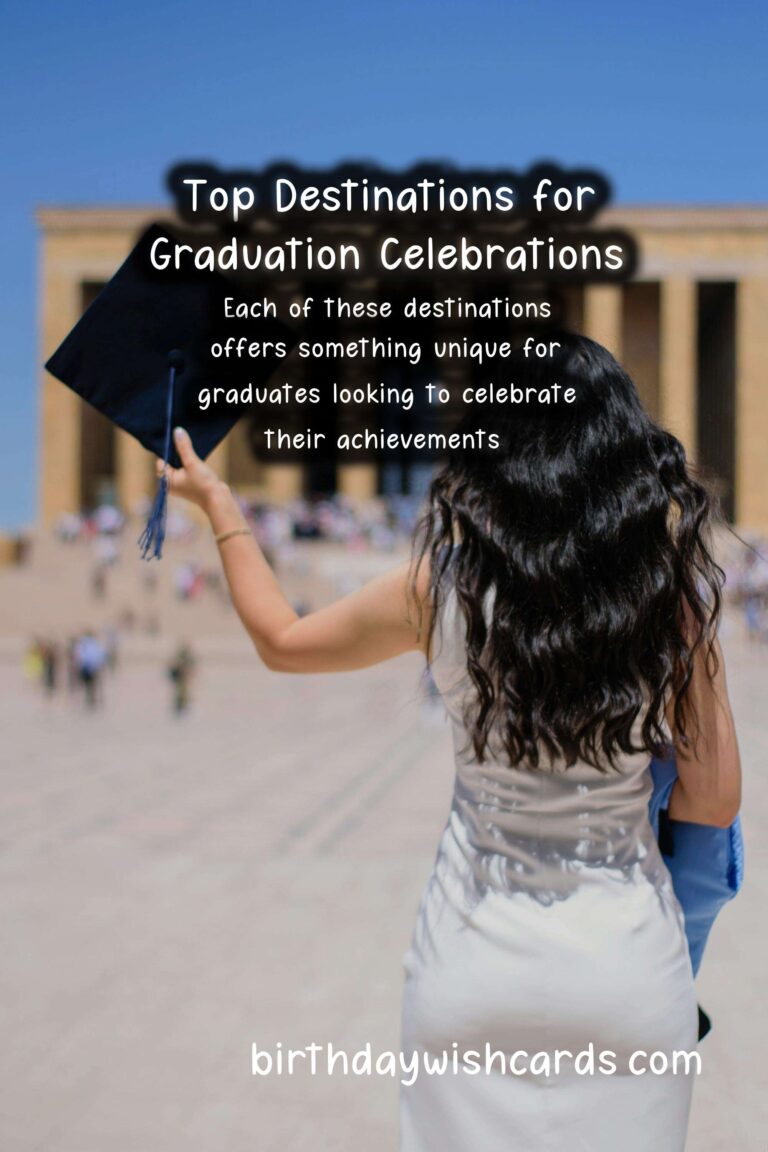 Top Destinations to Celebrate Graduation