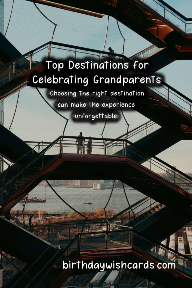 Top Destinations to Celebrate Grandparents