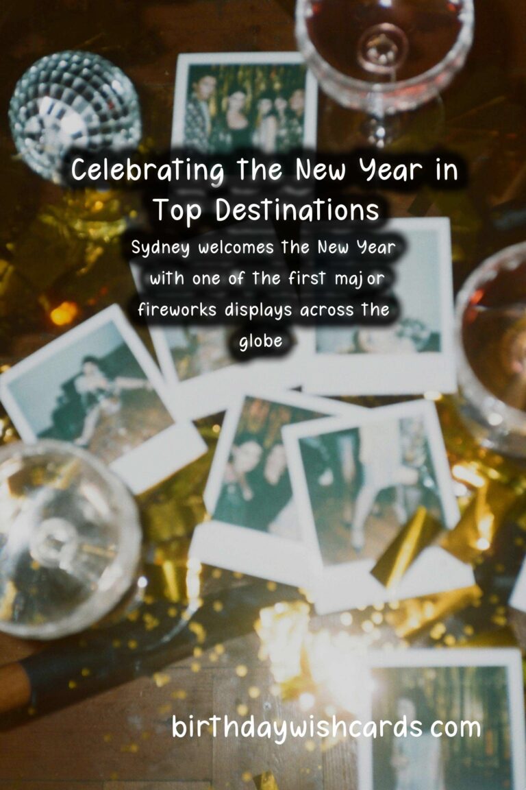 Top Destinations to Celebrate New Year