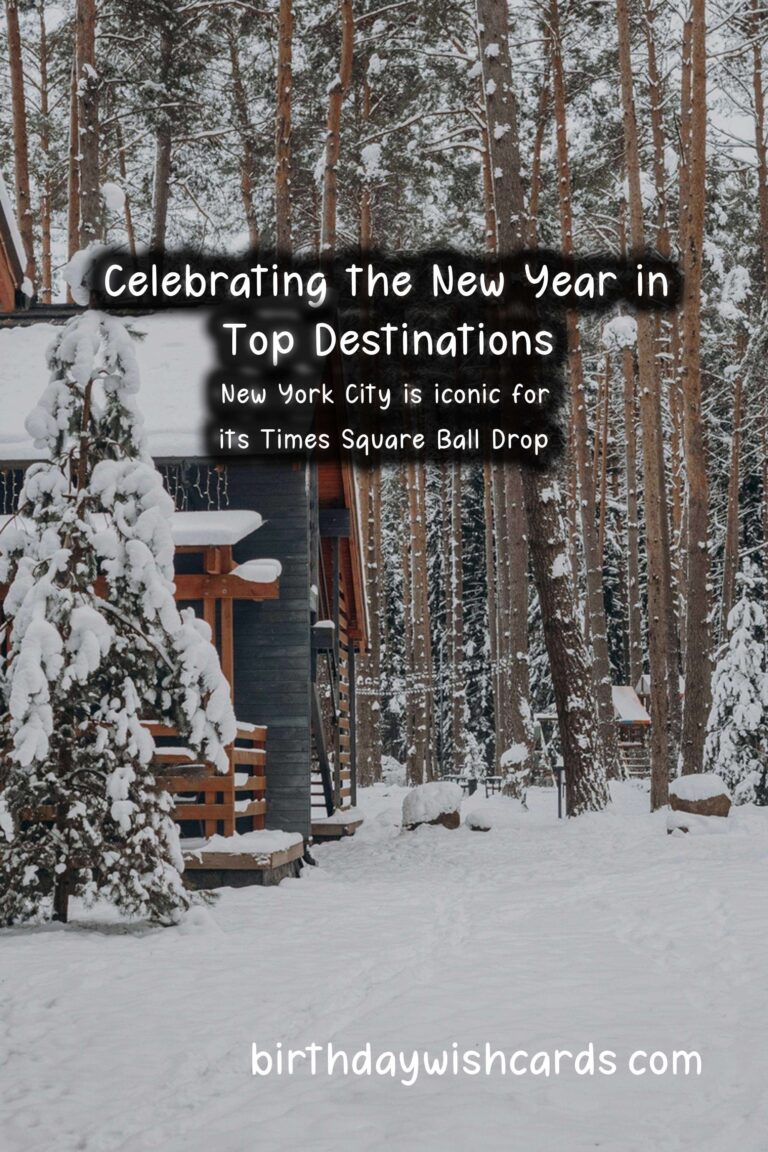 Top Destinations to Celebrate New Year