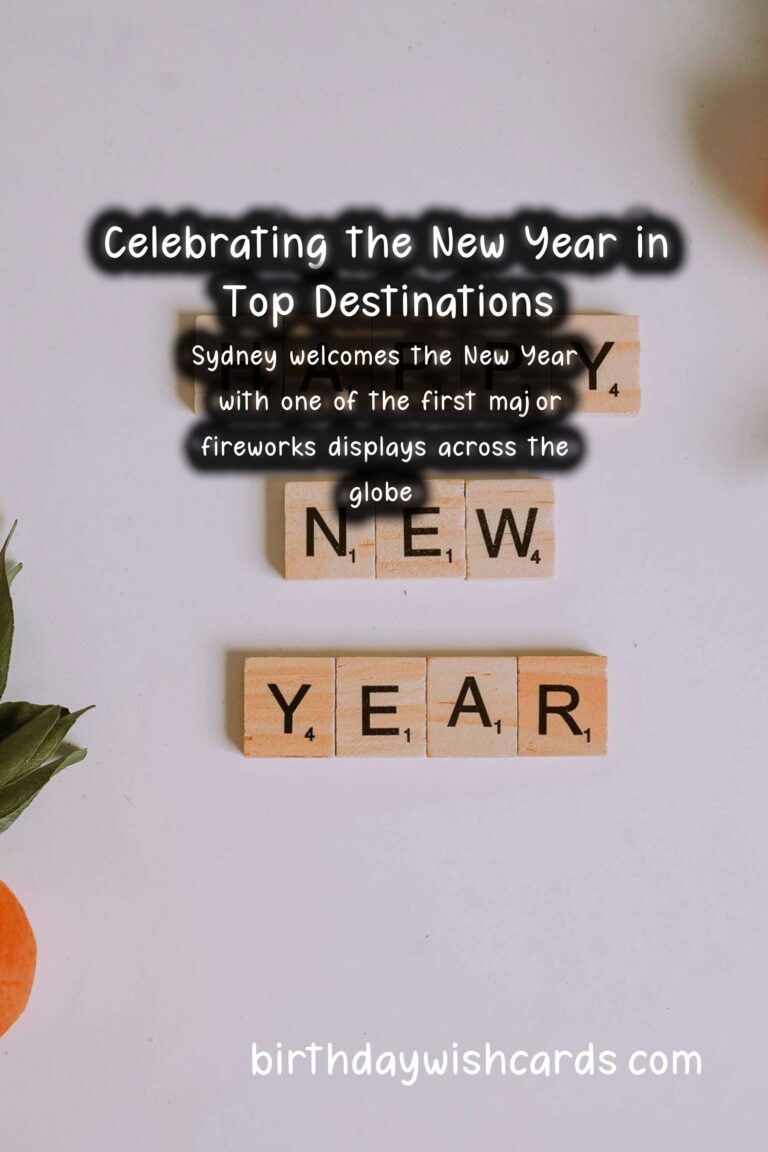 Top Destinations to Celebrate New Year