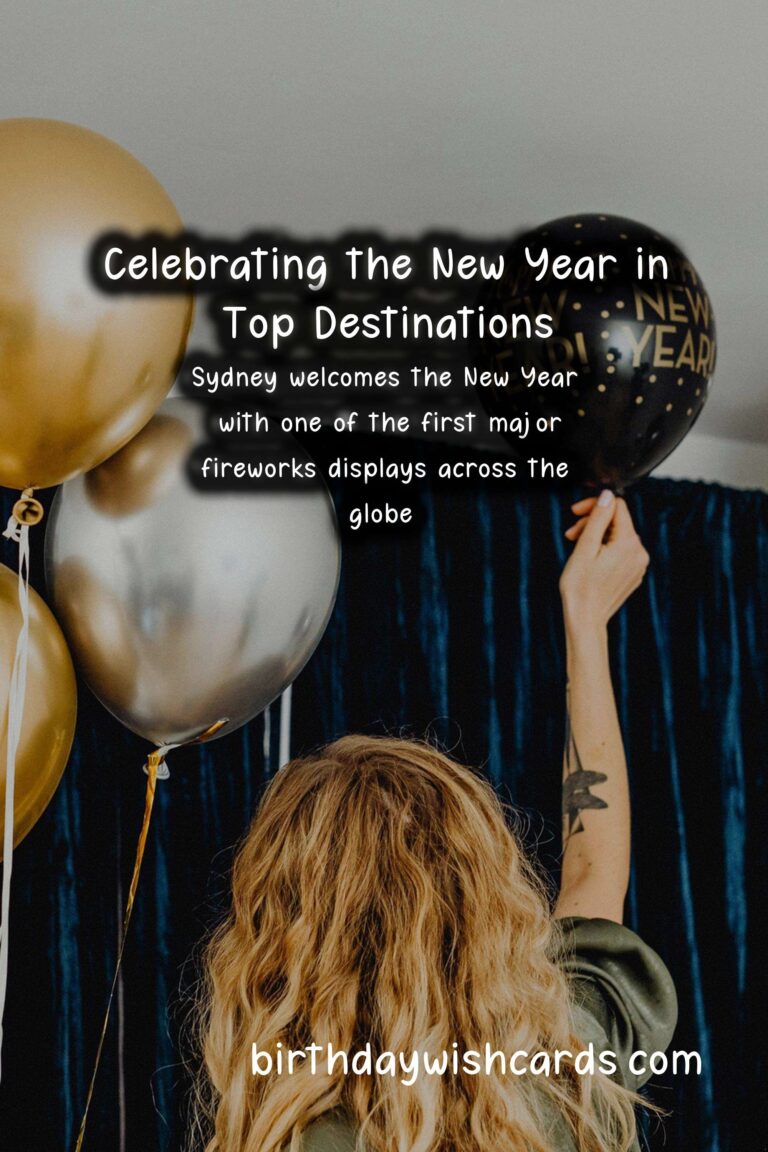 Top Destinations to Celebrate New Year
