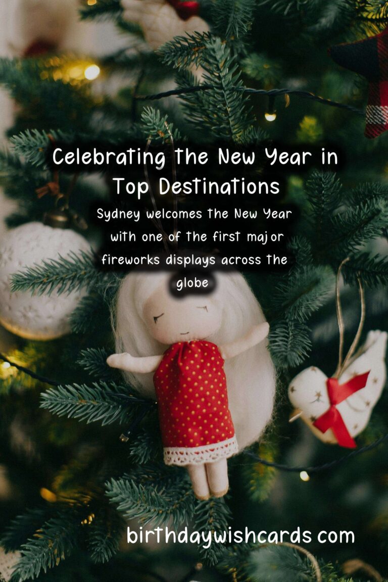 Top Destinations to Celebrate New Year