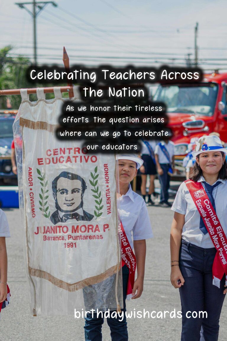 Top Destinations to Celebrate Teachers