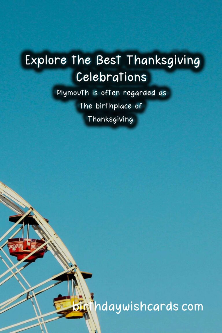 Top Destinations to Celebrate Thanksgiving