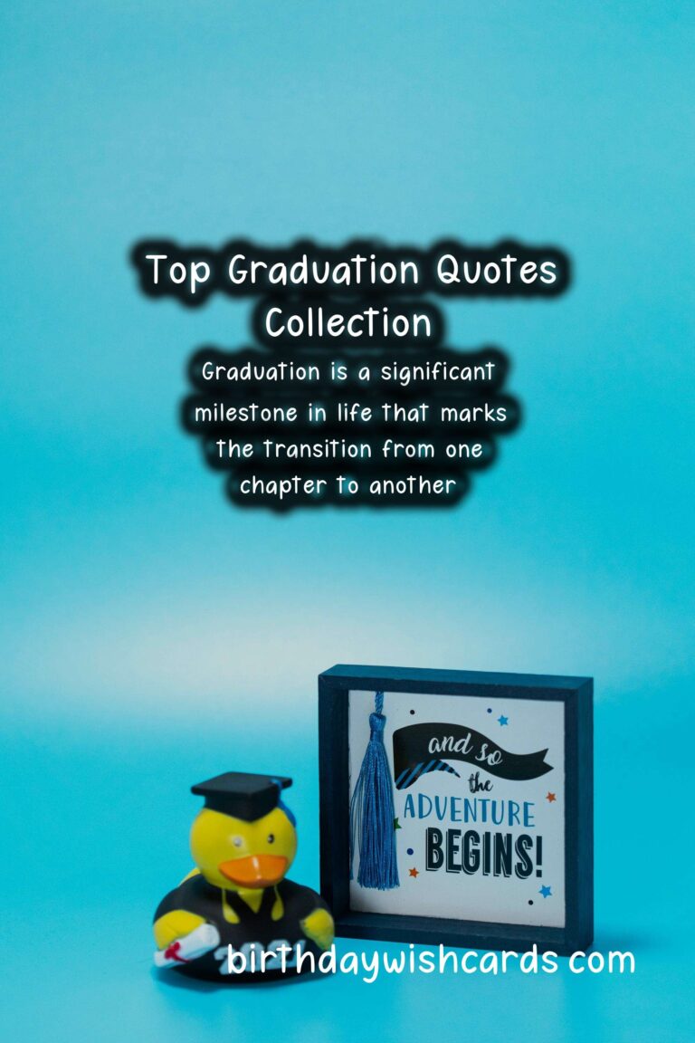 Top Graduation Quotes to Share with Loved Ones