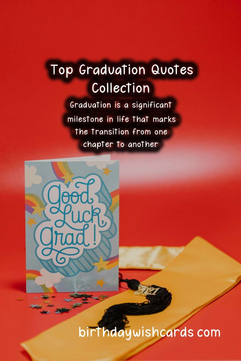 Top Graduation Quotes to Share with Loved Ones