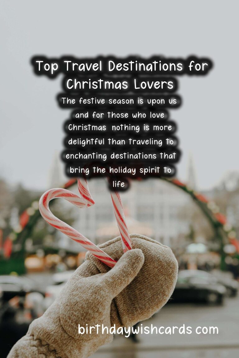 Top Travel Destinations for Christmas Lovers