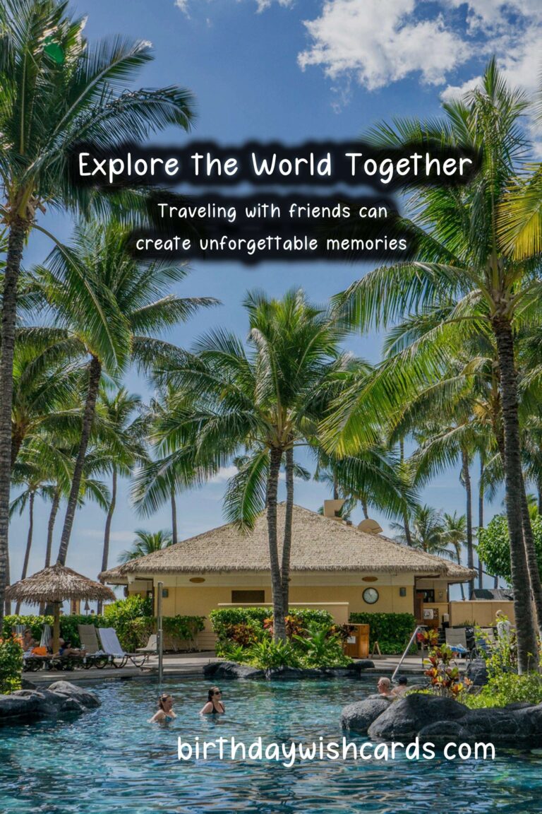 Top Travel Destinations for Friends Lovers