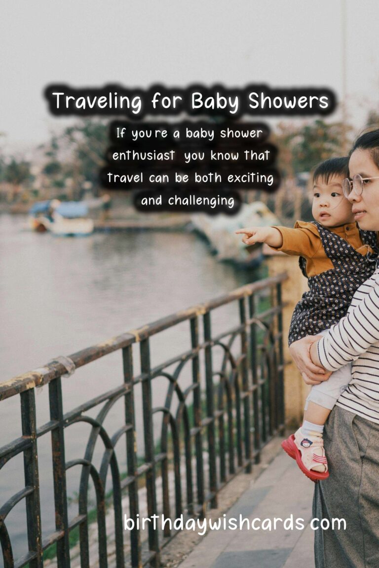 Travel Tips for Baby Shower Enthusiasts