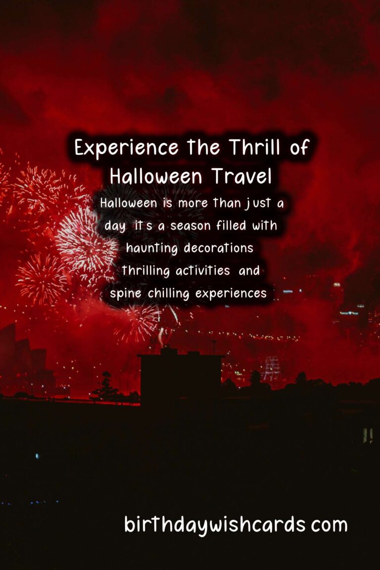 Travel Tips for Halloween Enthusiasts