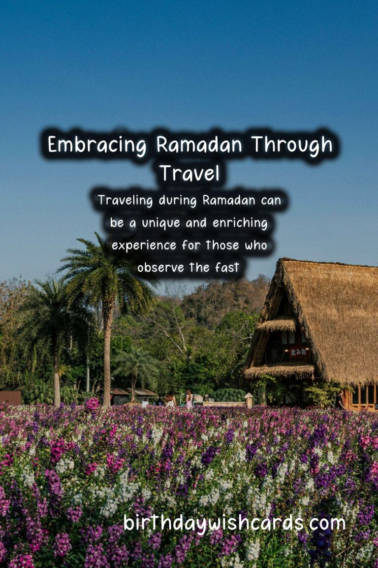 Travel Tips for Ramadan Enthusiasts