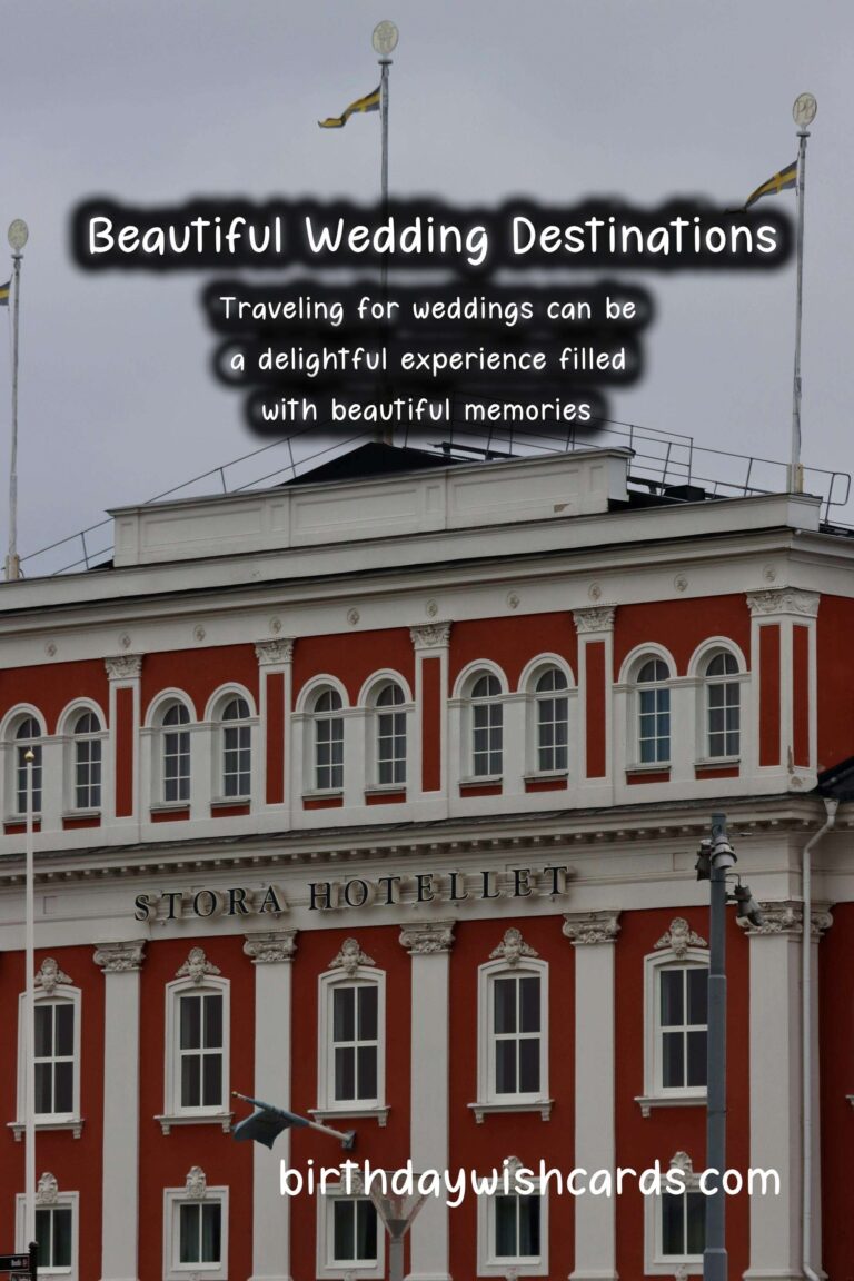 Travel Tips for Wedding Enthusiasts