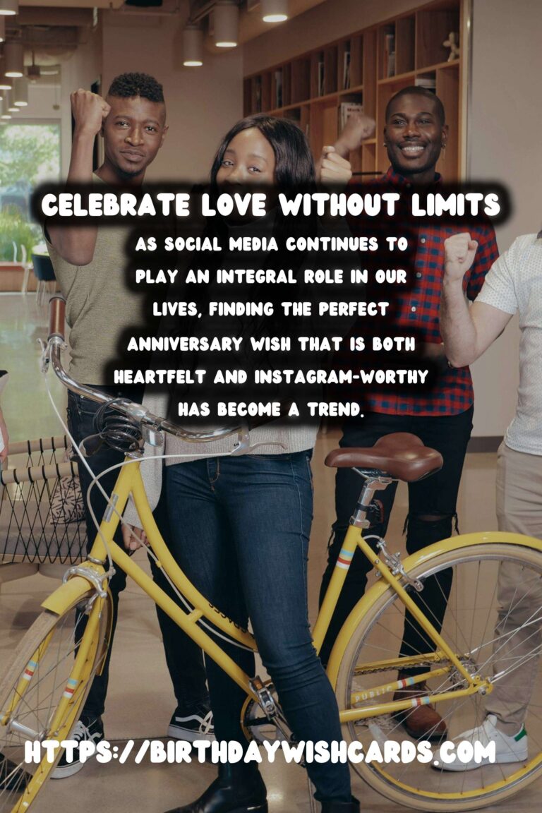 Trendy Anniversary Wishes That Are Instagram-Worthy