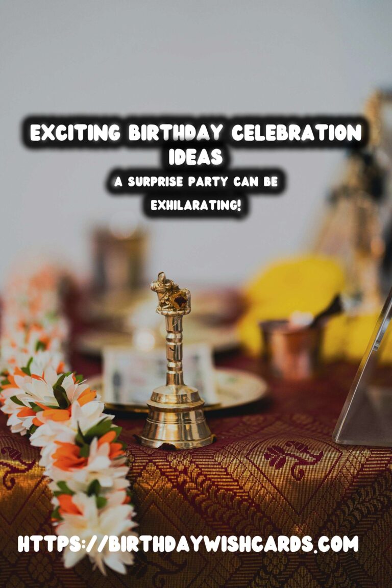 Trendy Birthday Celebration Ideas For Last-Minute Planning