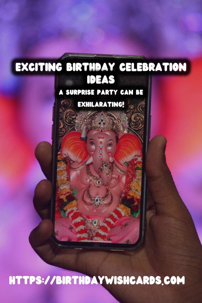Trendy Birthday Celebration Ideas For Last-Minute Planning