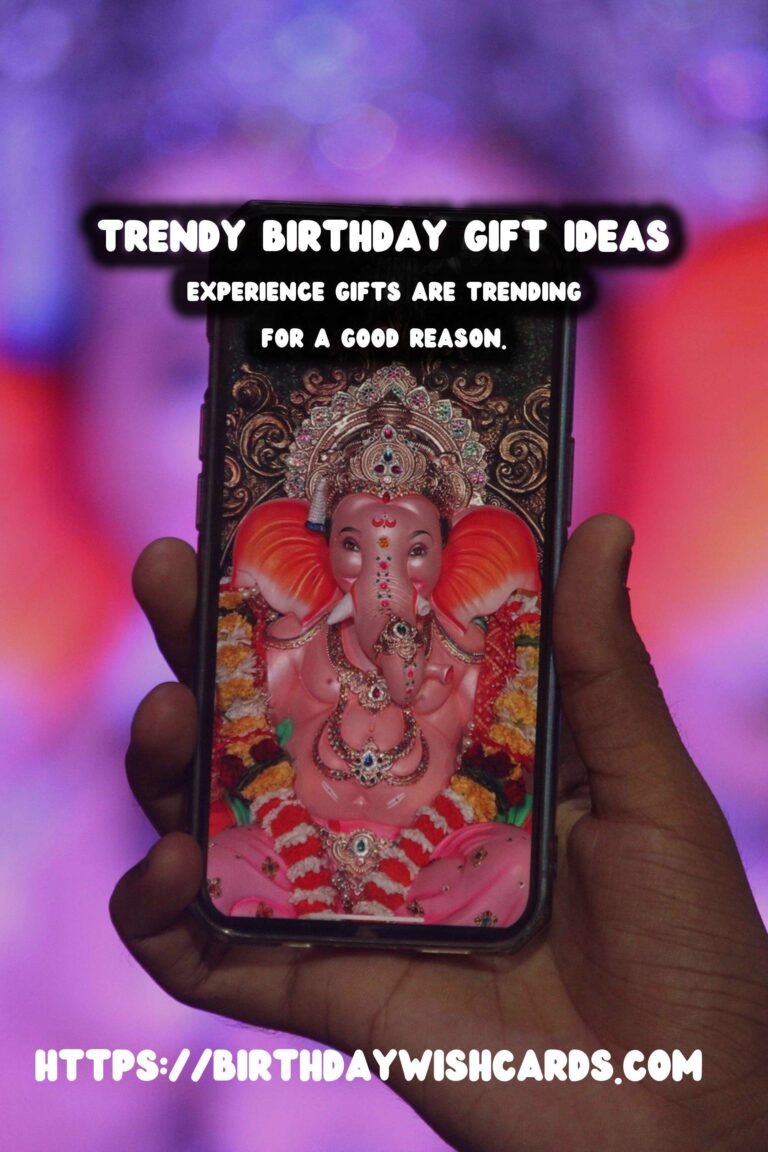 Trendy Birthday Gift Ideas That Capture the Moment
