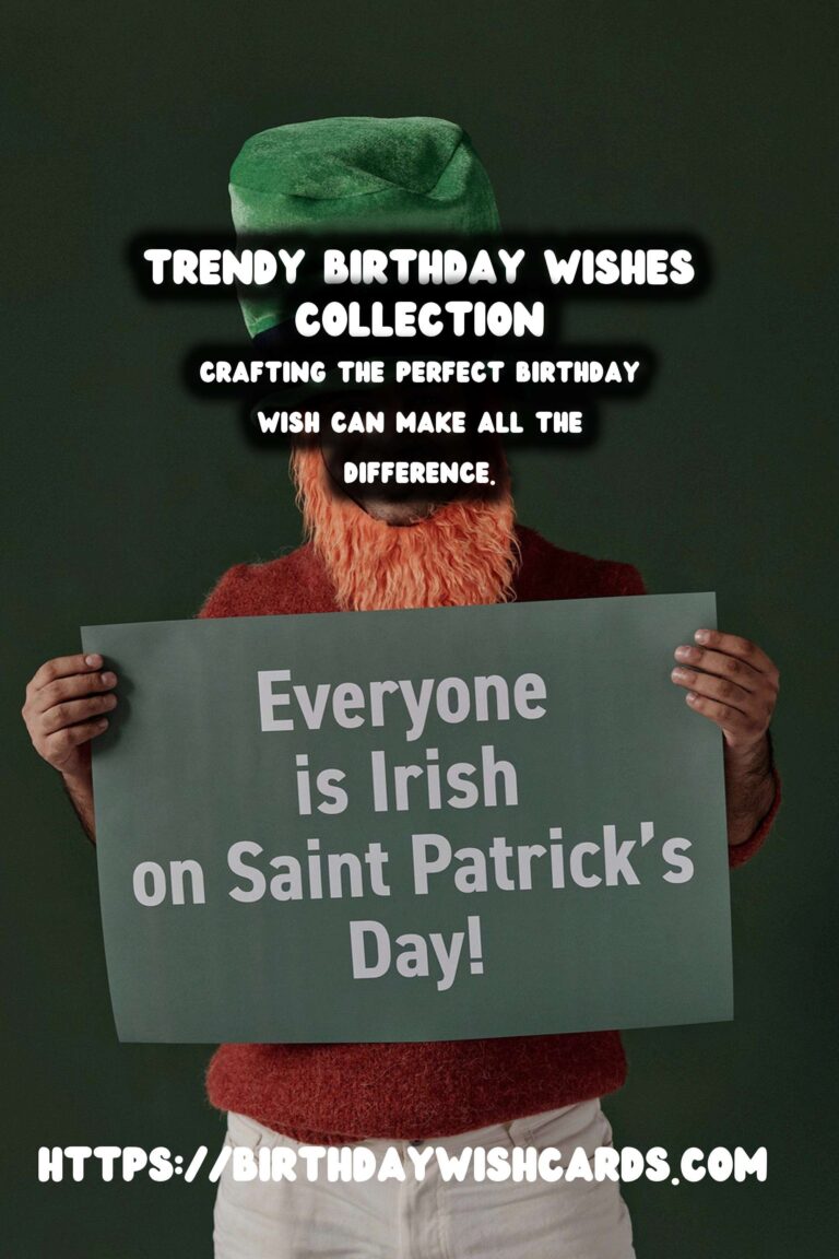 Trendy Birthday Wishes That Are Unique