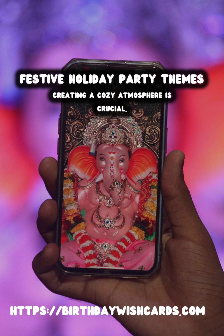 Trendy Holiday Party Themes That Spark Joy