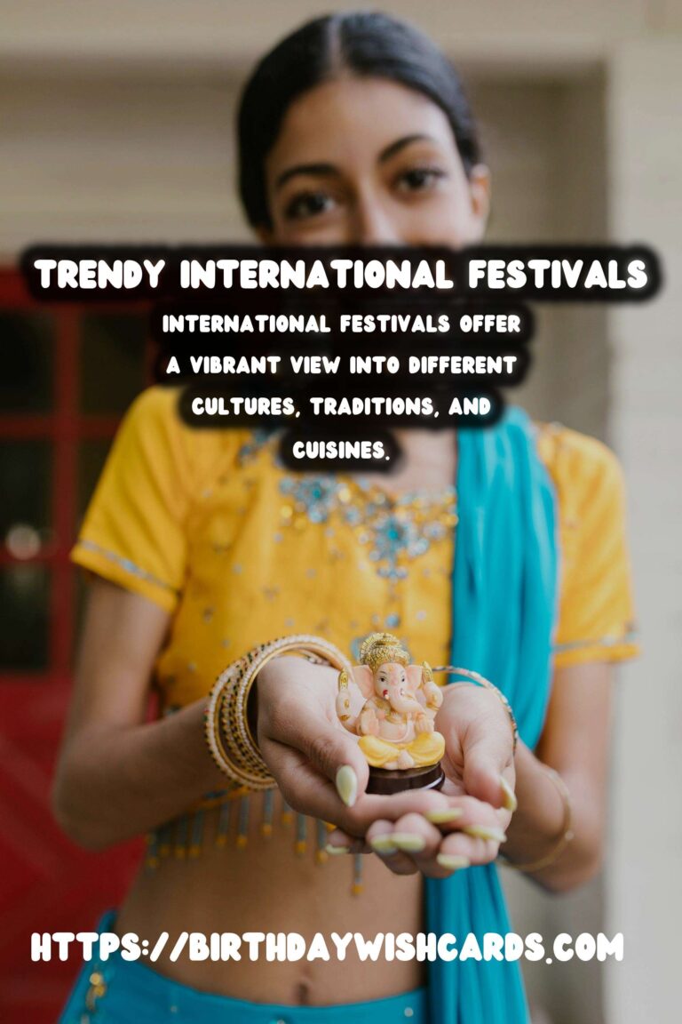Trendy International Festival Guides That Will Wow Your Guests