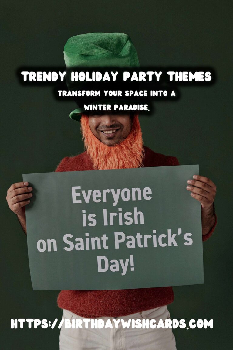 Trendy Ways to Prepare Holiday Party Themes