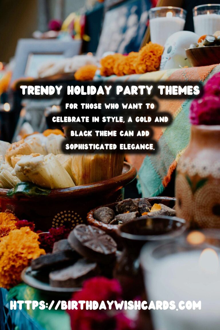 Trendy Ways to Prepare Holiday Party Themes