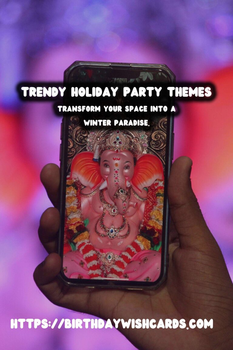 Trendy Ways to Prepare Holiday Party Themes