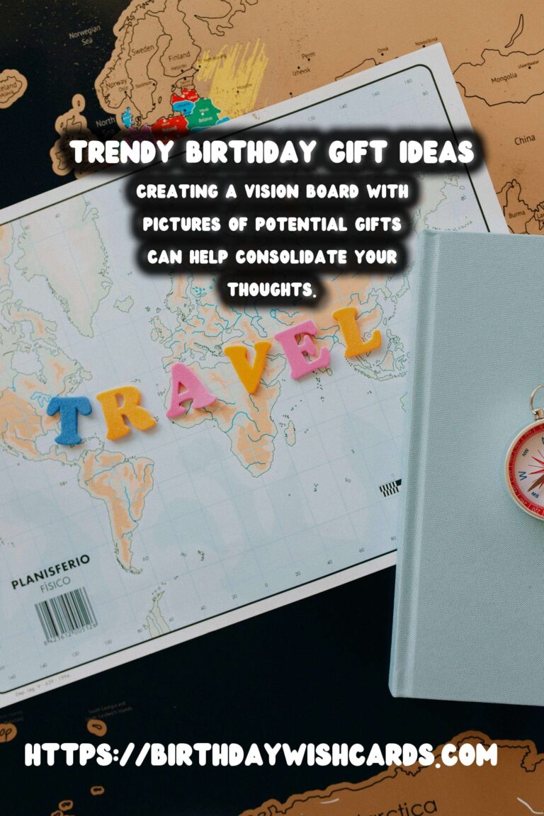 Trendy Ways to Write Birthday Gift Ideas