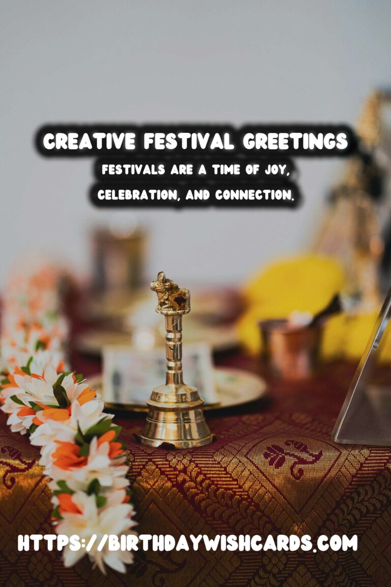 Trendy Ways to Write Festival Wishes and Messages