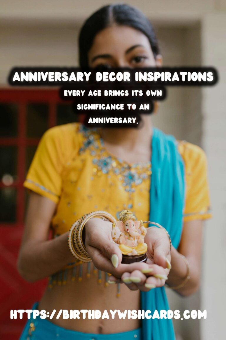 Ultimate Anniversary Decoration Ideas For Every Age Group