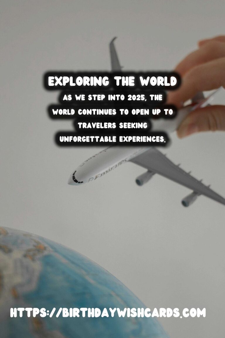 Ultimate Global Holiday Planning in 2025: Tips and Destinations