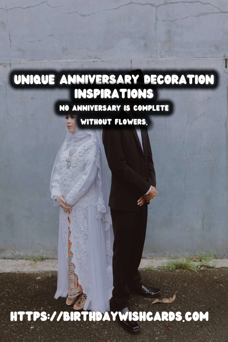 Unforgettable Anniversary Decoration Ideas That Shine
