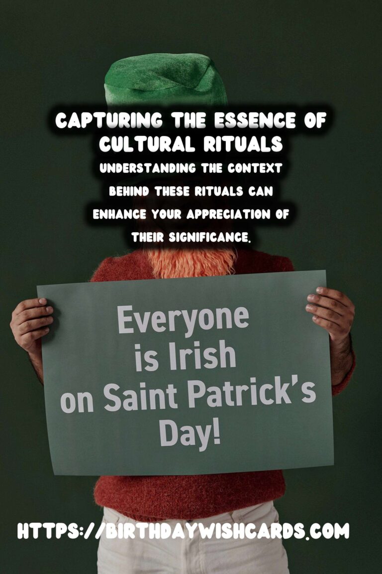 Unforgettable Cultural Ritual Guide That Capture the Moment